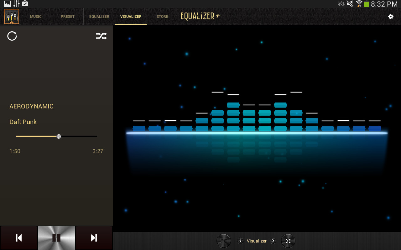 Free music player with equalizer